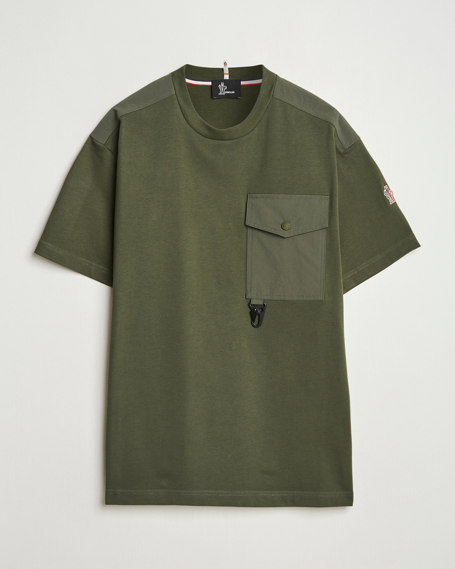 Herren | T-Shirts | Moncler Grenoble | Utility Pocket T-Shirt Military