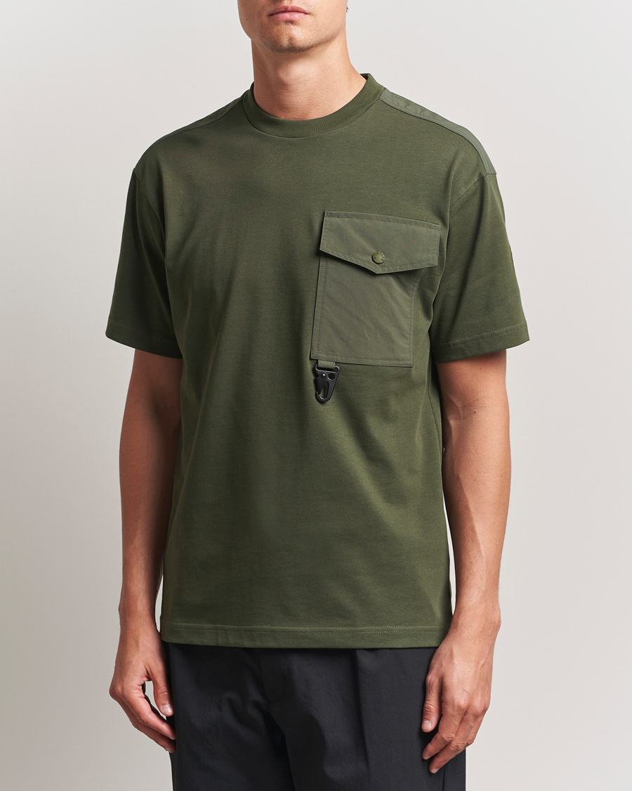 Herren | T-Shirts | Moncler Grenoble | Utility Pocket T-Shirt Military
