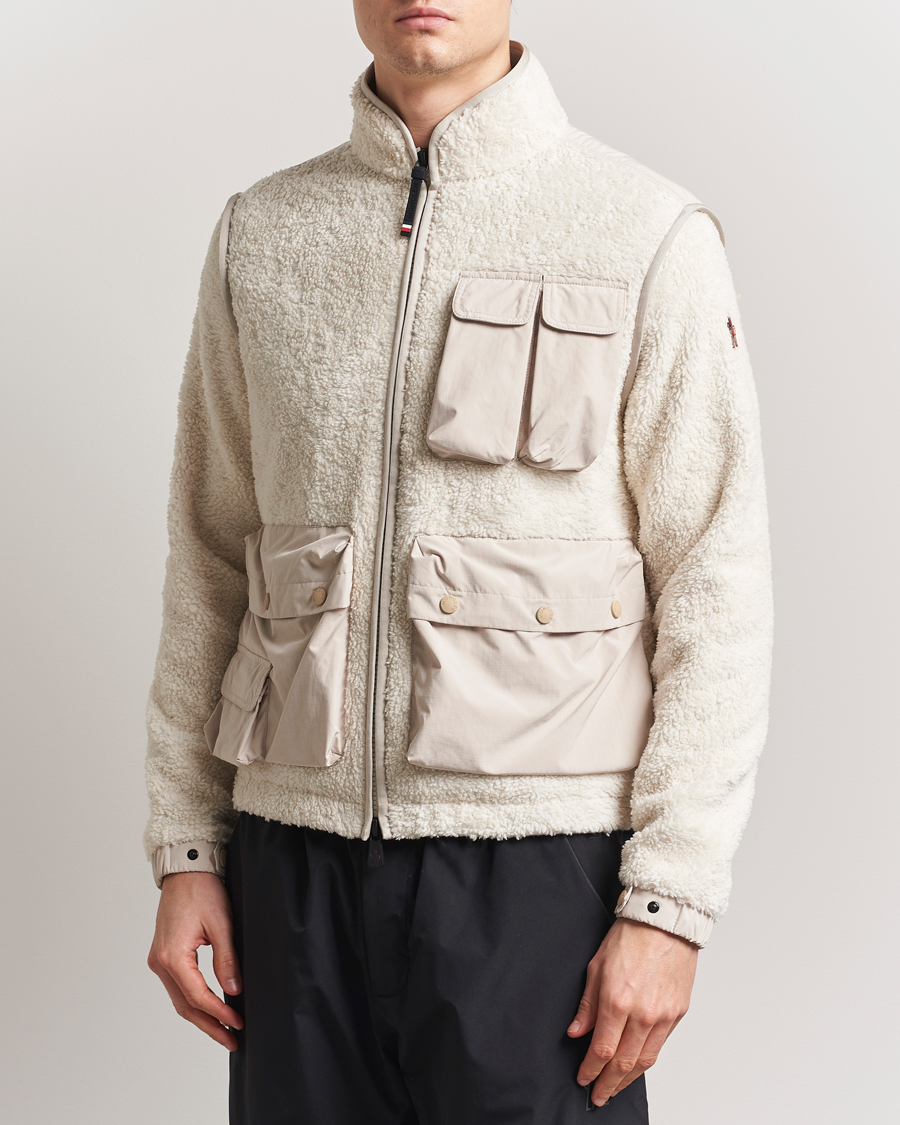 Herren | Pullover | Moncler Grenoble | Zip Up Cardigan Off White