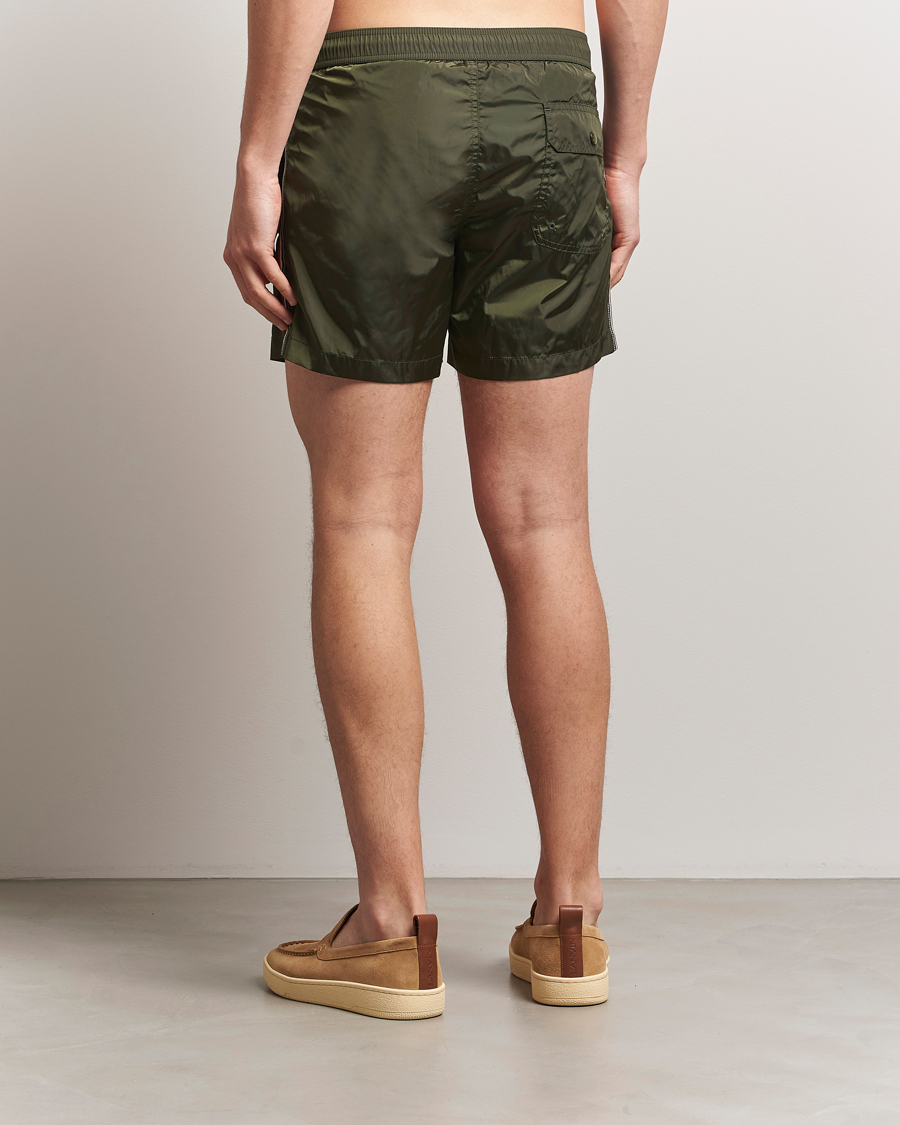 Herren | Badehosen | Moncler | Nylon Swim Shorts Dark Green