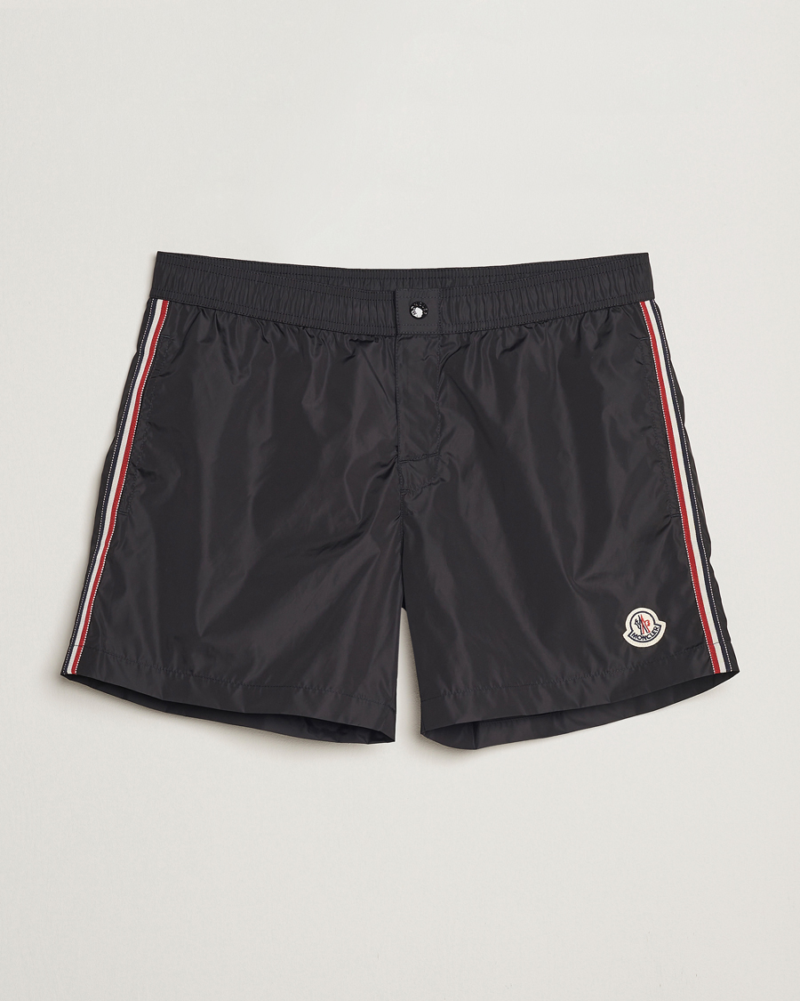 Herren | Badehosen | Moncler | Nylon Swim Shorts Black