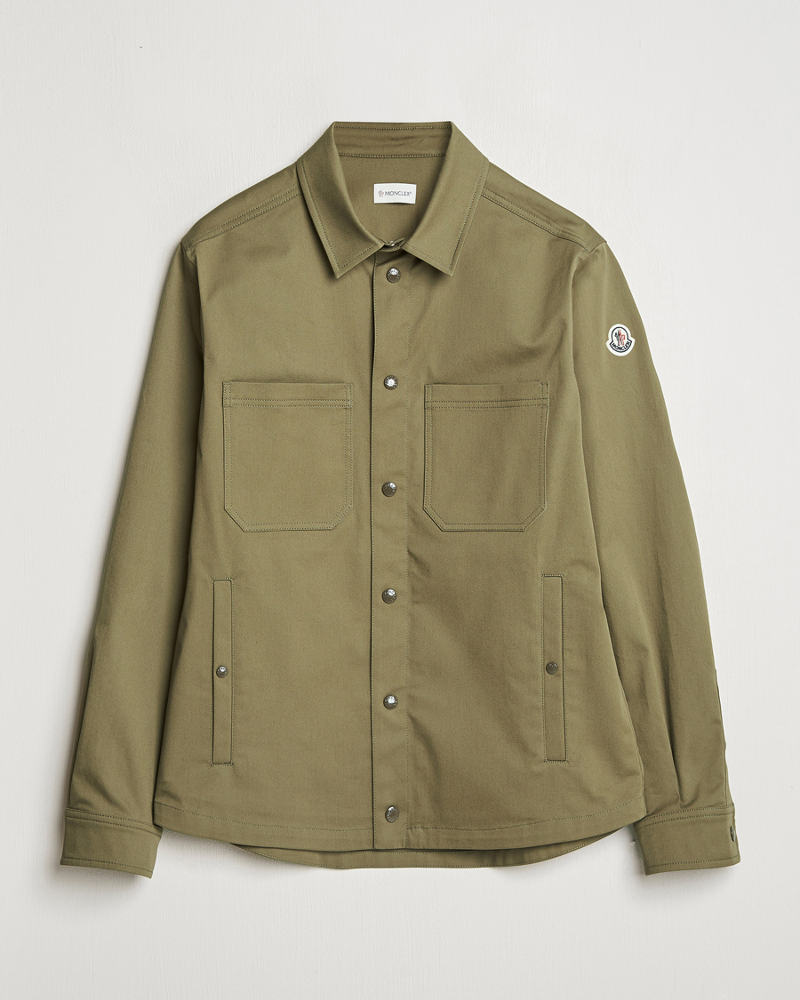 Herren | Hemden | Moncler | Cotton Overshirt Olive
