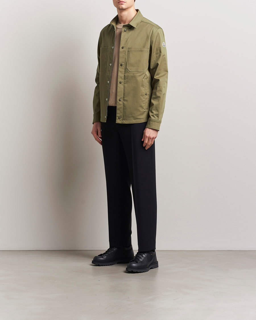 Herren | Hemden | Moncler | Cotton Overshirt Olive
