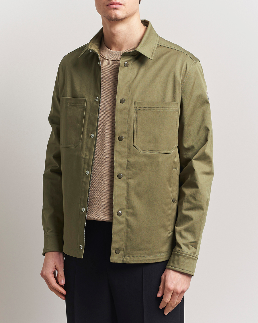Herren | Hemden | Moncler | Cotton Overshirt Olive