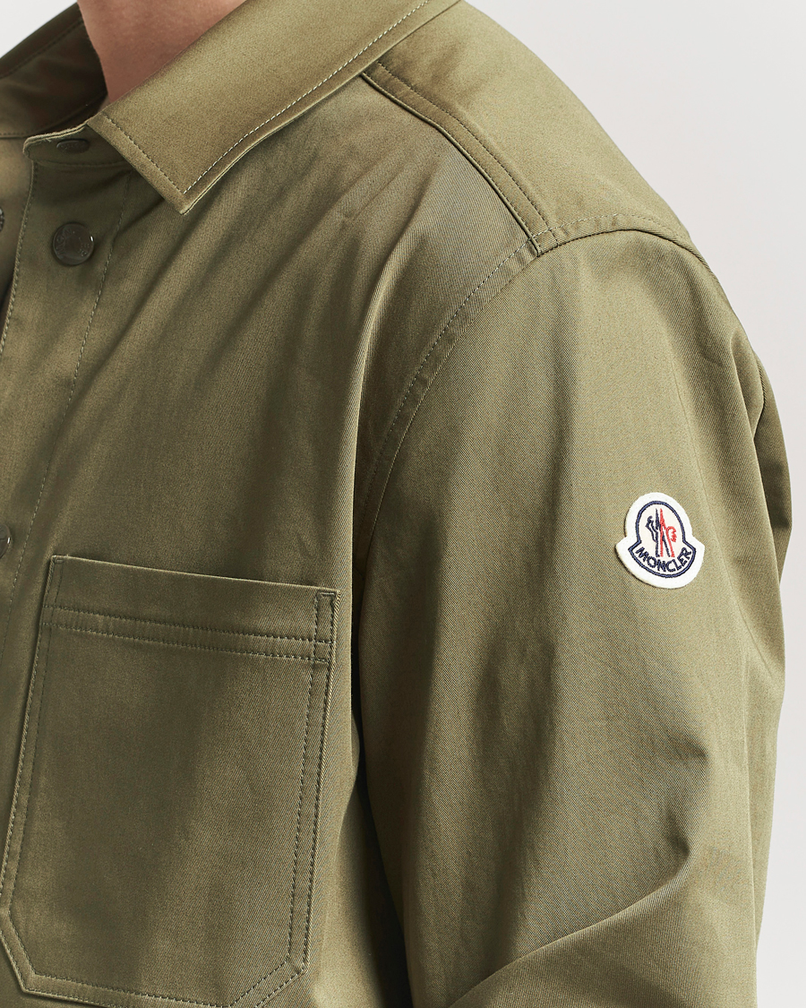 Herren | Hemden | Moncler | Cotton Overshirt Olive
