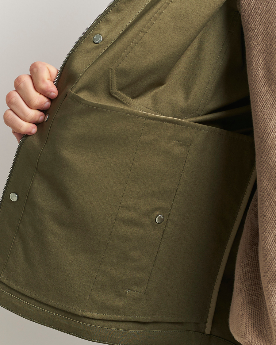 Herren | Hemden | Moncler | Cotton Overshirt Olive