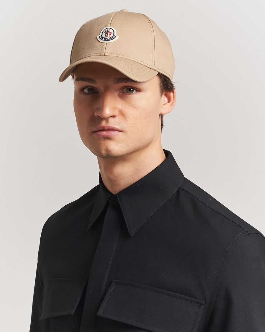 Herren | Hüte & Mützen | Moncler | Logo Baseball Cap Beige
