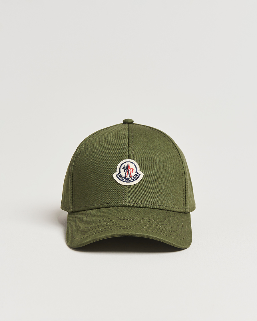 Herren | Hüte & Mützen | Moncler | Logo Baseball Cap Dark Green