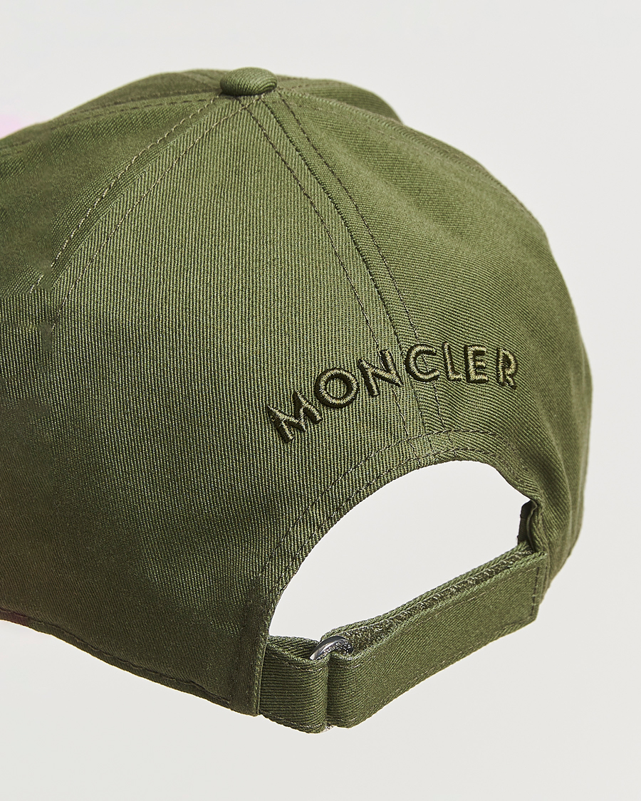 Herren | Hüte & Mützen | Moncler | Logo Baseball Cap Dark Green