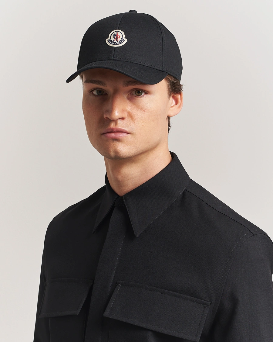 Herren | Hüte & Mützen | Moncler | Logo Baseball Cap Black