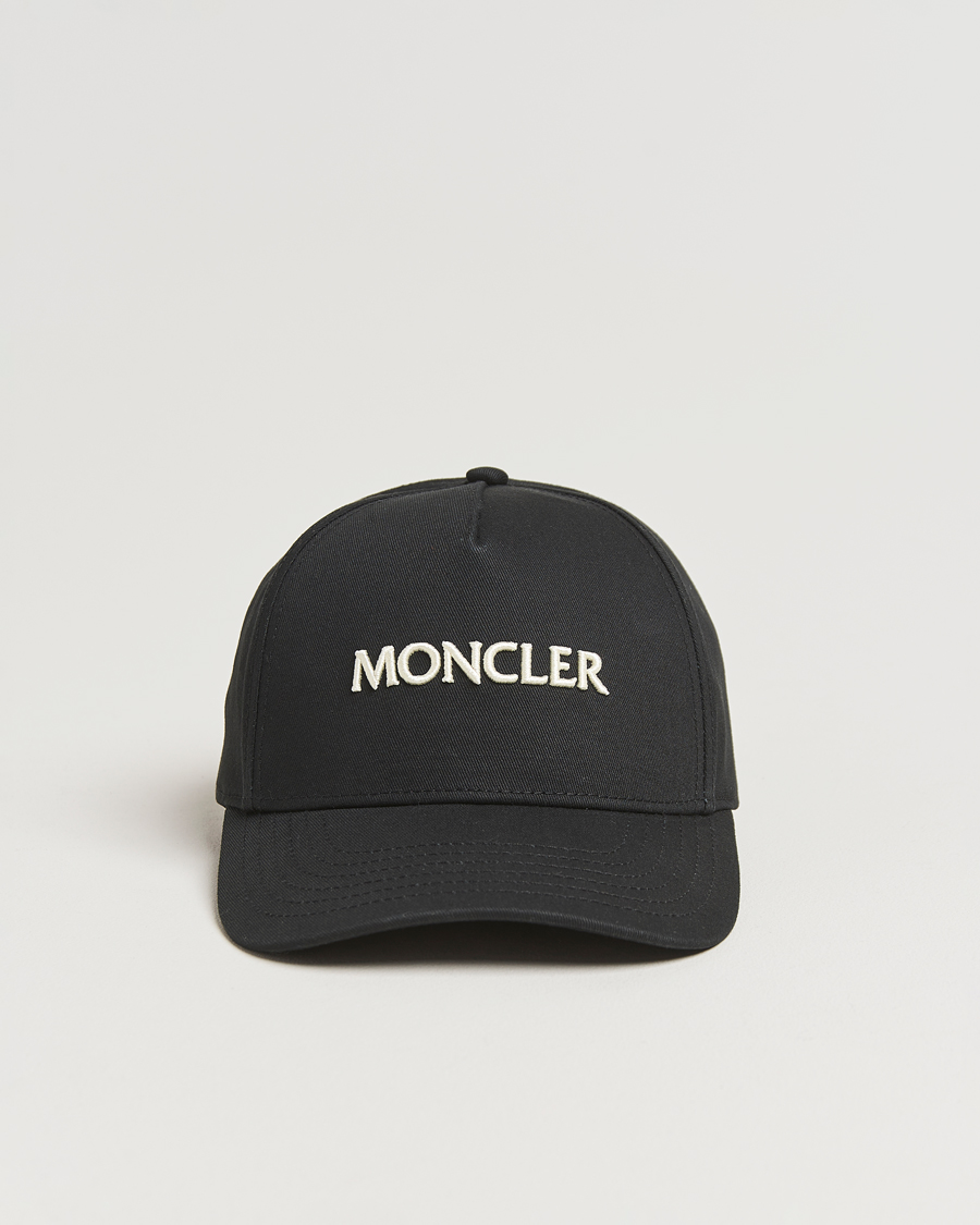 Herren | Hüte & Mützen | Moncler | Lettering Logo Baseball Cap Black