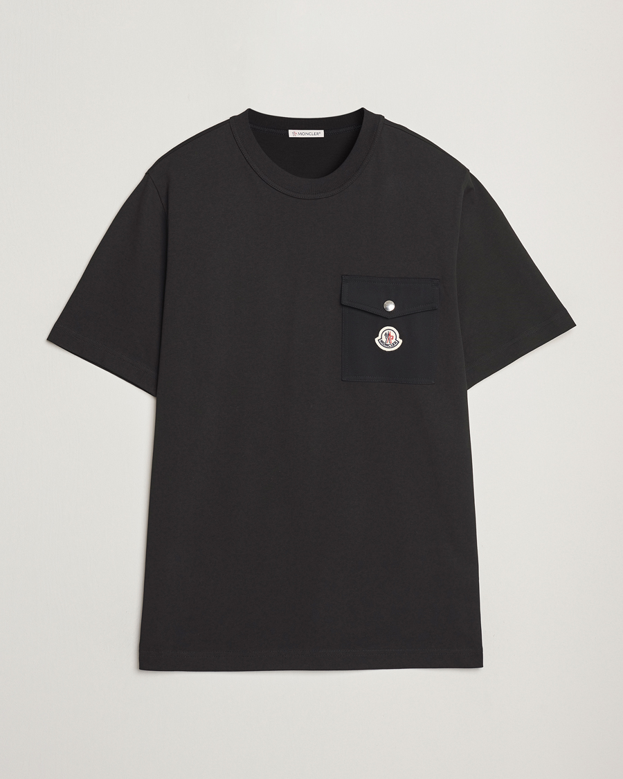 Herren | T-Shirts | Moncler | Chest Pocket T-Shirt Black