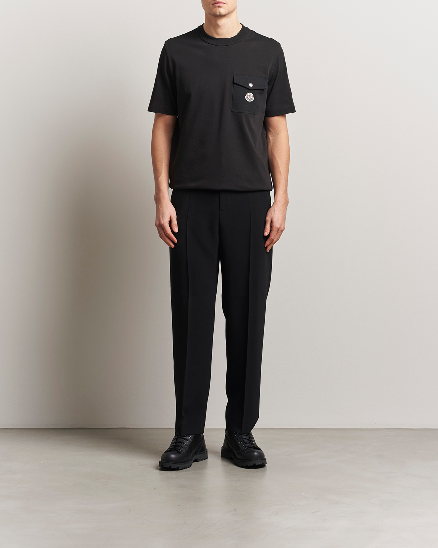 Herren | T-Shirts | Moncler | Chest Pocket T-Shirt Black