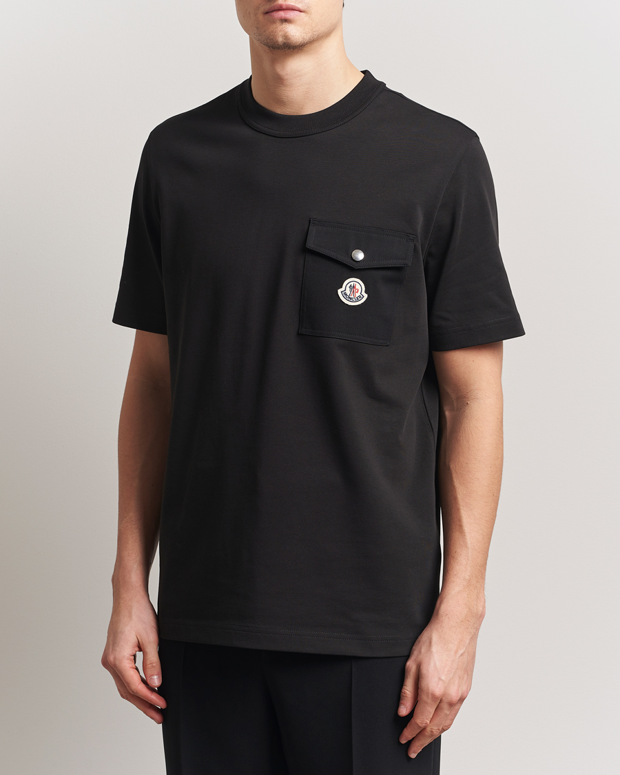 Herren | T-Shirts | Moncler | Chest Pocket T-Shirt Black