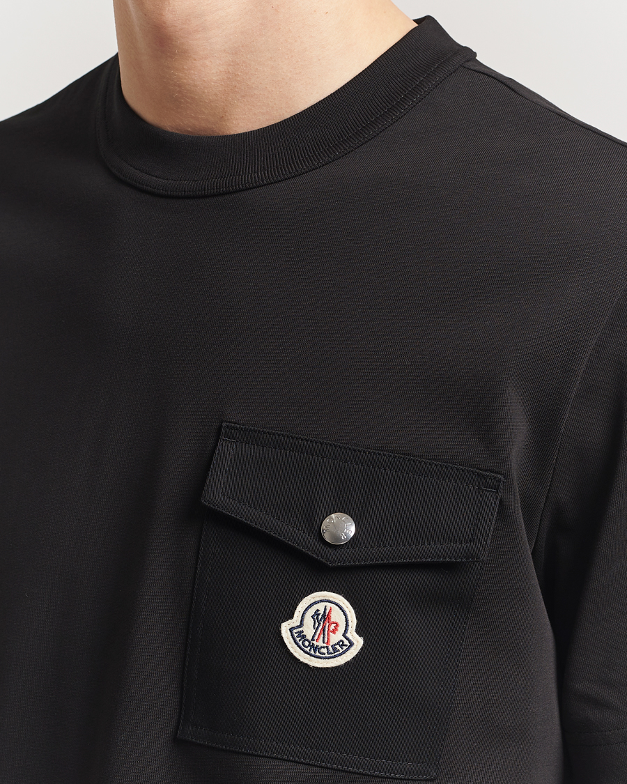 Herren | T-Shirts | Moncler | Chest Pocket T-Shirt Black