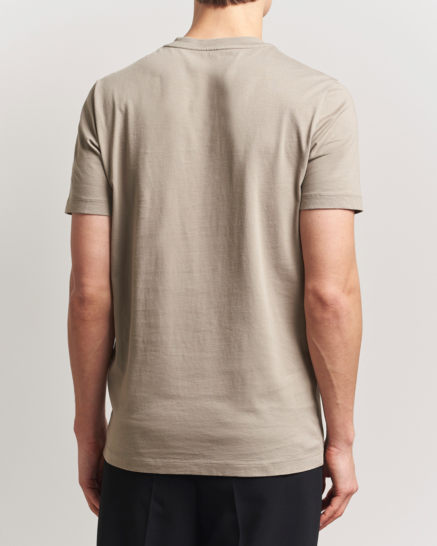 Herren | T-Shirts | Moncler | Lettering Logo T-Shirt Beige