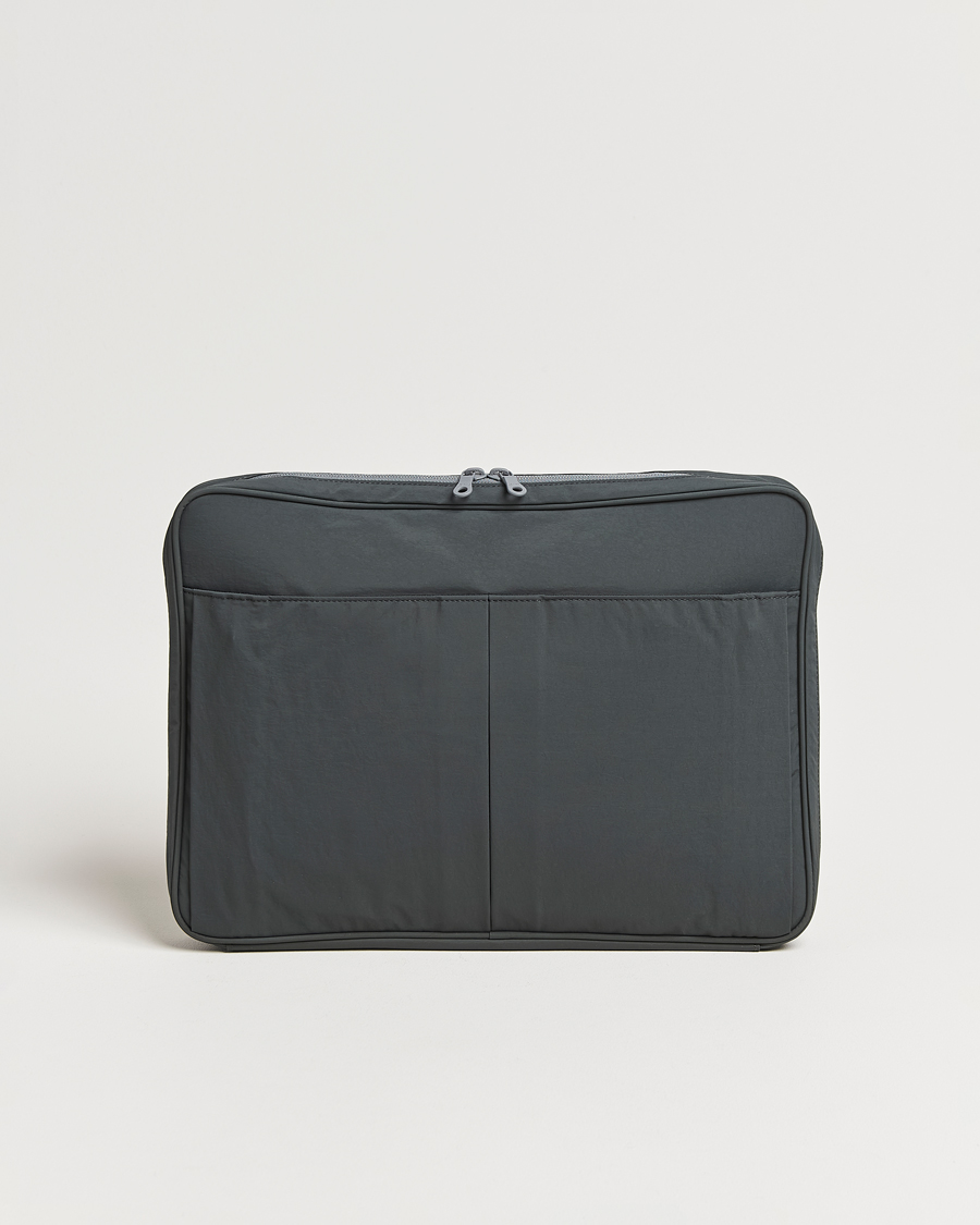 Herren | Taschen | mazi untitled | Nylon Laptop Pouch 16 Inch Grey