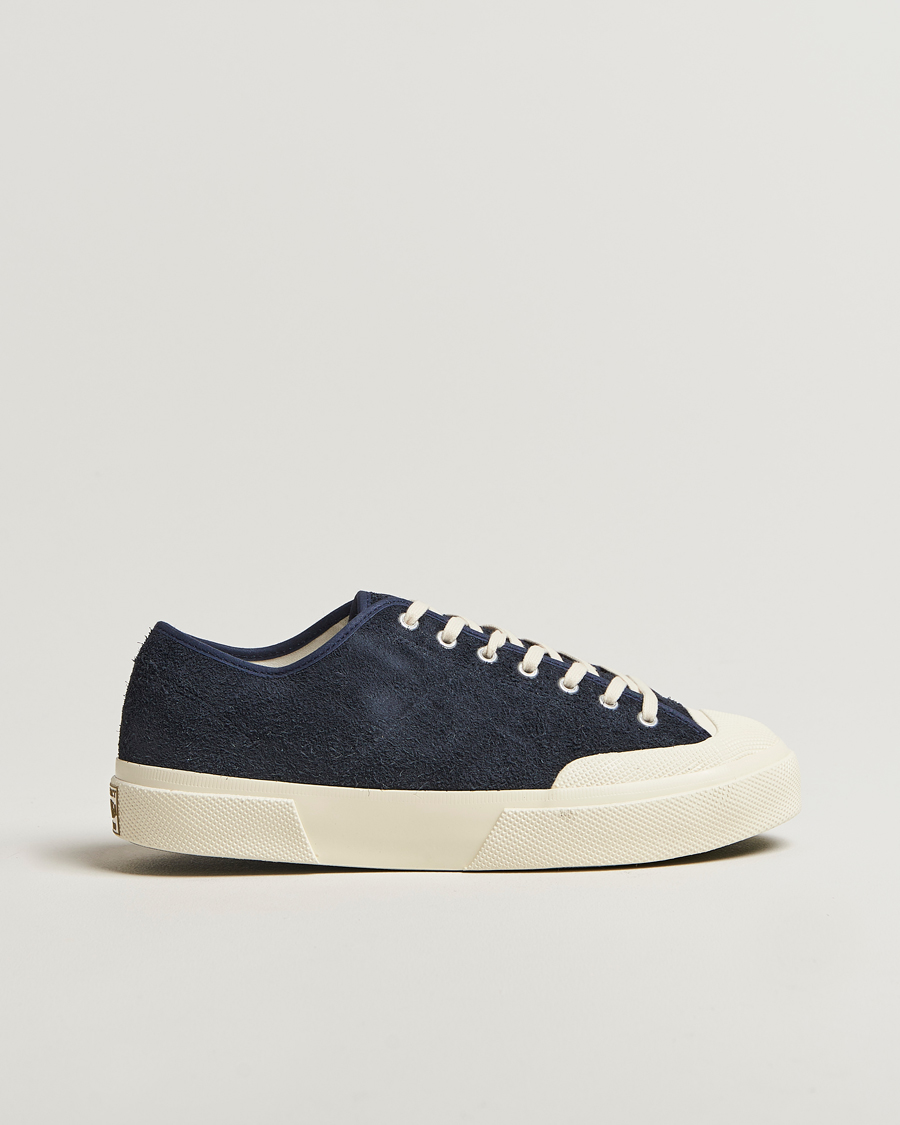 Herren | Sneaker | Superga | 2432 Works Hairy Suede Navy