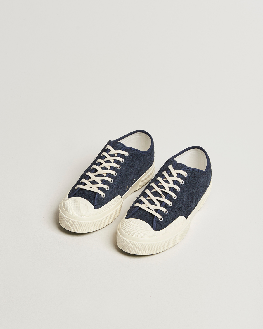 Herren | Sneaker | Superga | 2432 Works Hairy Suede Navy