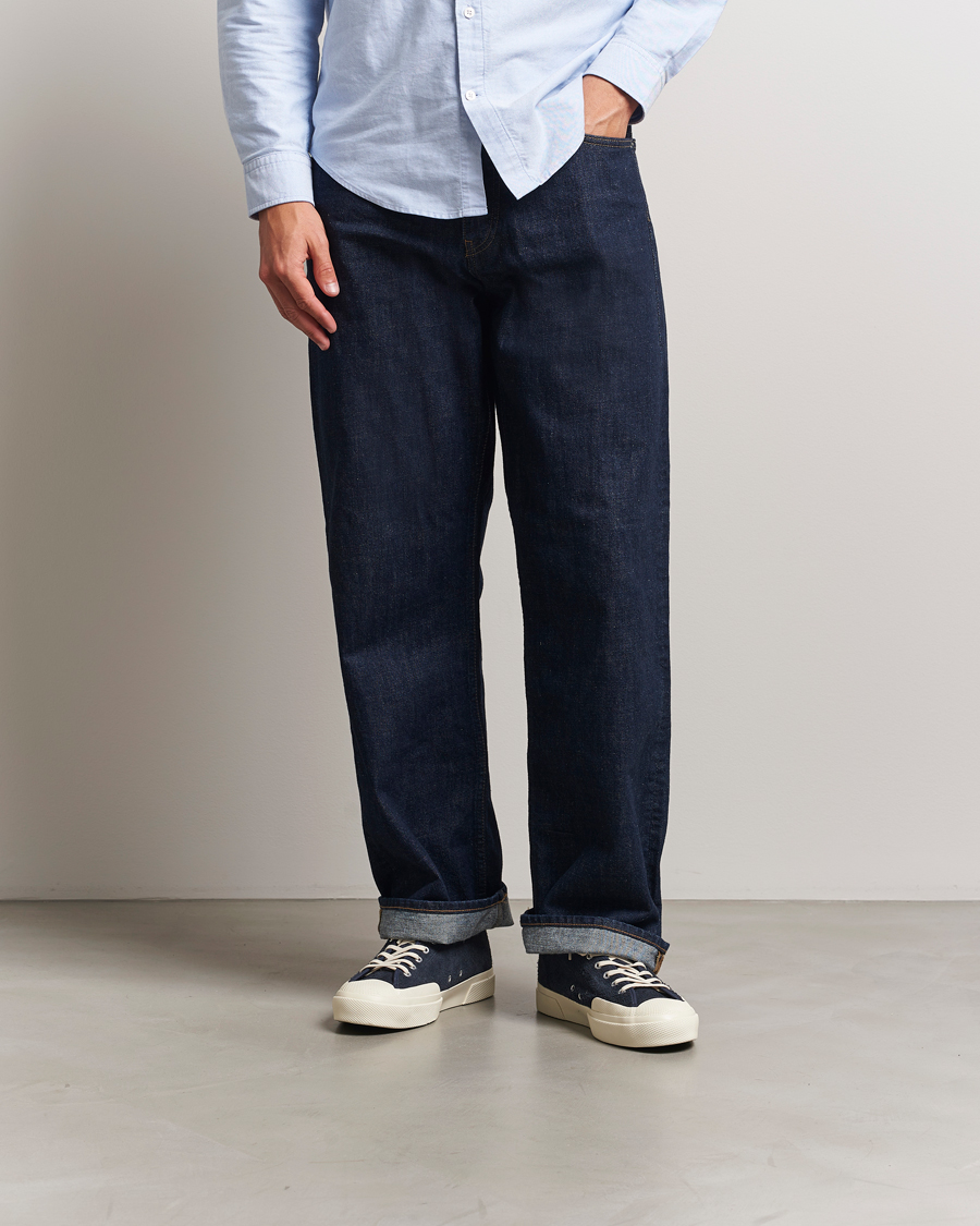 Herren | Sneaker | Superga | 2432 Works Hairy Suede Navy