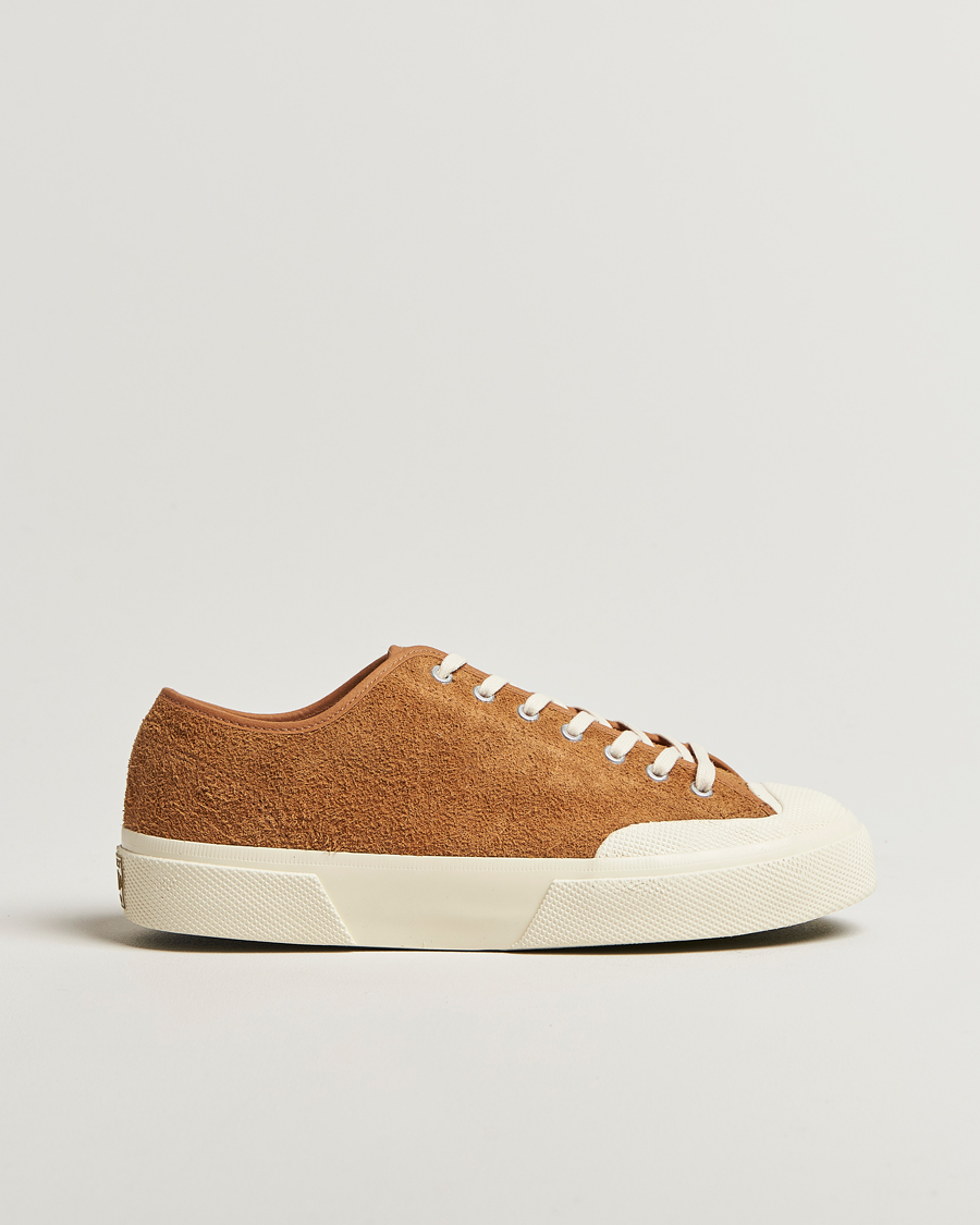Herren | Sneaker | Superga | 2432 Works Hairy Suede Tobacco