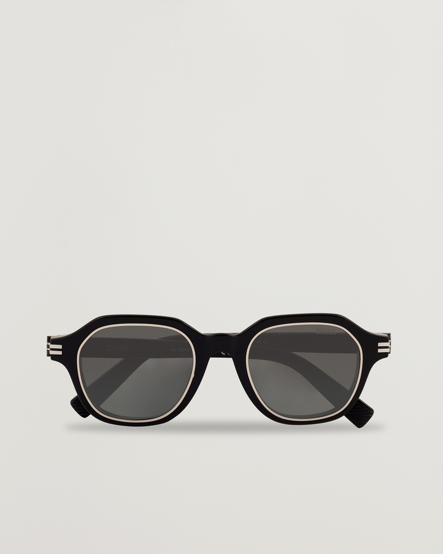 Herren | Sonnenbrillen | Zegna | EZ0250 Sunglasses Black