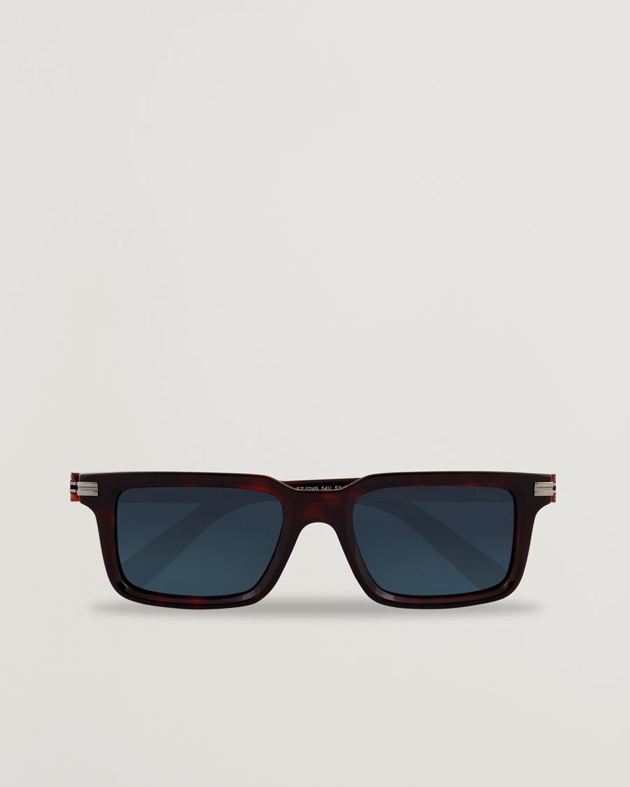 Herren | Sonnenbrillen | Zegna | EZ0249 Sunglasses Havana