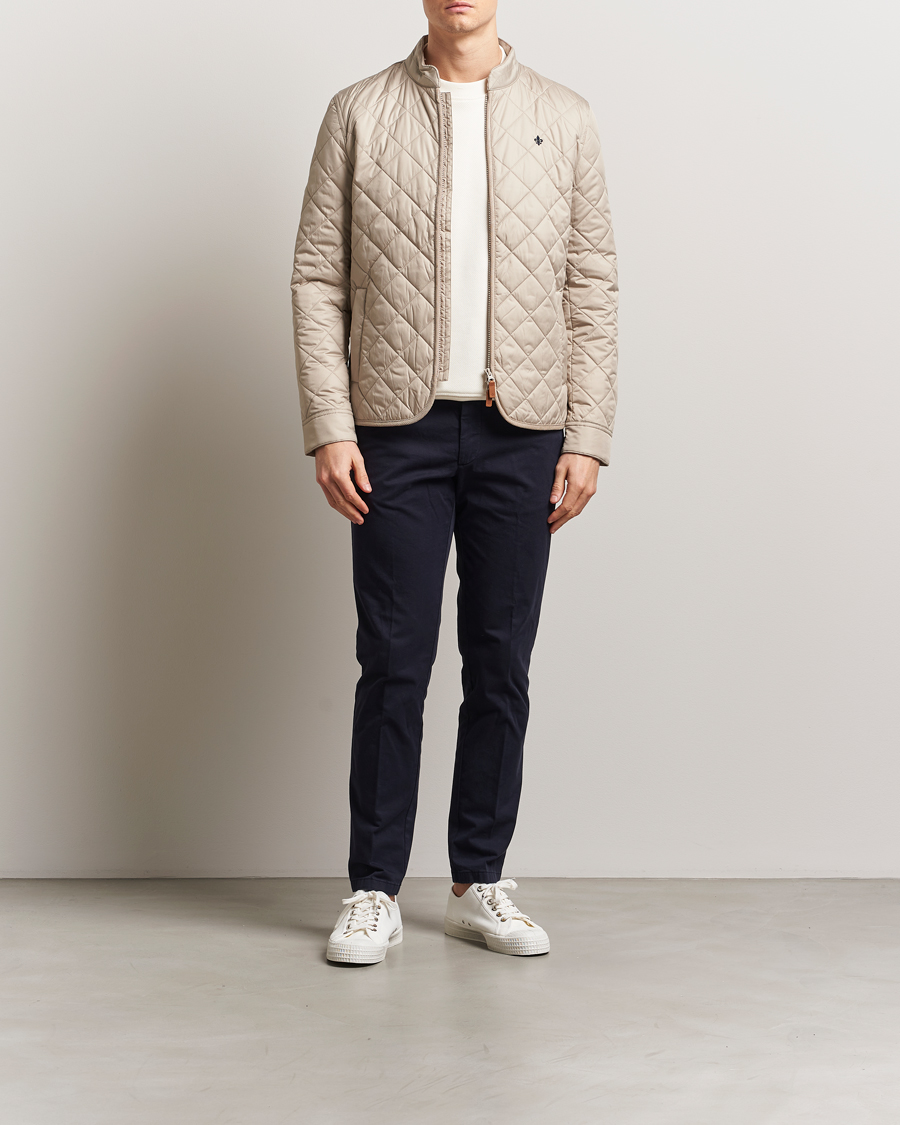 Herren | Jacken | Morris | Teddy Quilted Jacket Beige