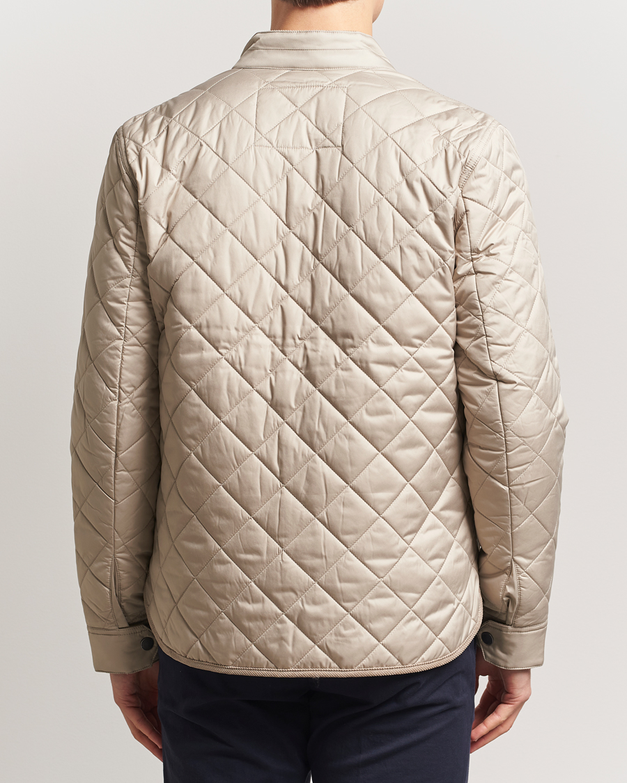 Herren | Jacken | Morris | Teddy Quilted Jacket Beige