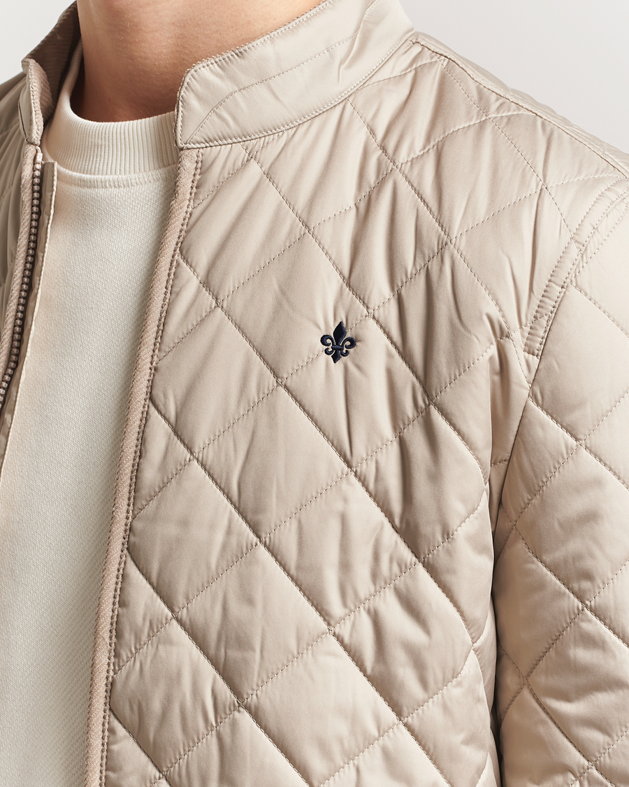Herren | Jacken | Morris | Teddy Quilted Jacket Beige