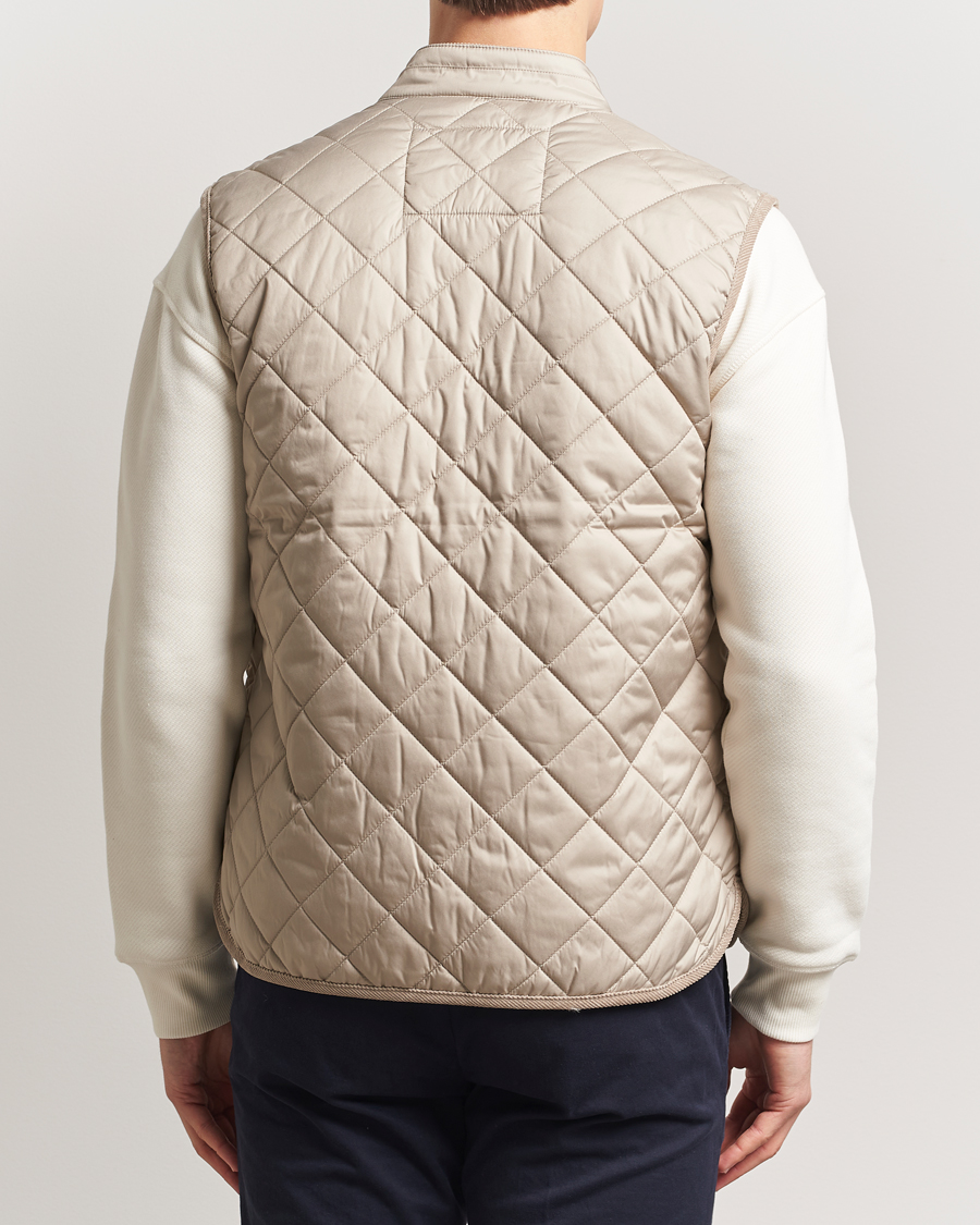 Herren | Westen | Morris | Teddy Quilted Vest Khaki