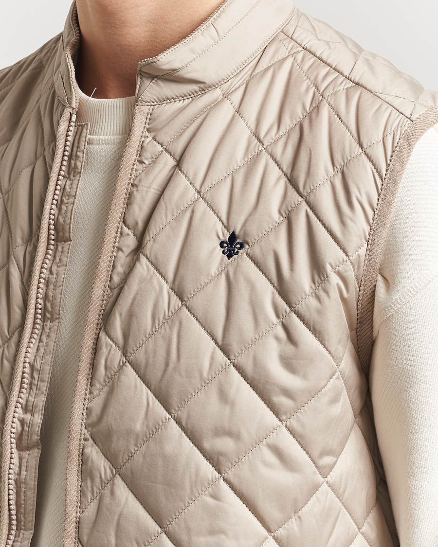 Herren | Westen | Morris | Teddy Quilted Vest Khaki