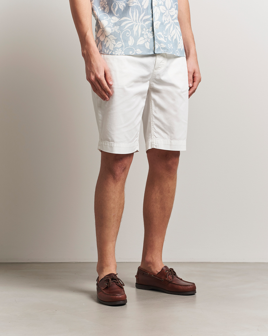 Herren | Shorts | Morris | Jefferey Summer Chinos Shorts Off White