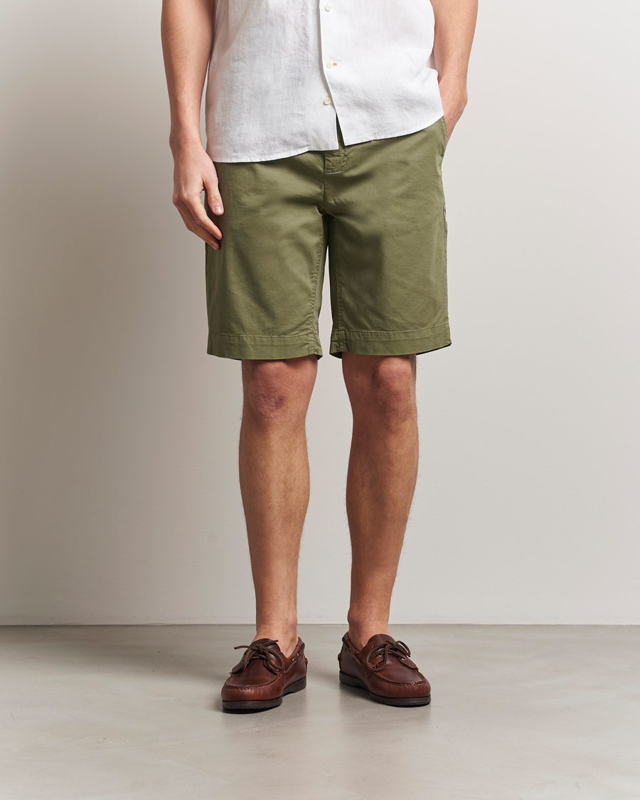 Herren | Shorts | Morris | Jefferey Summer Chinos Shorts Olive