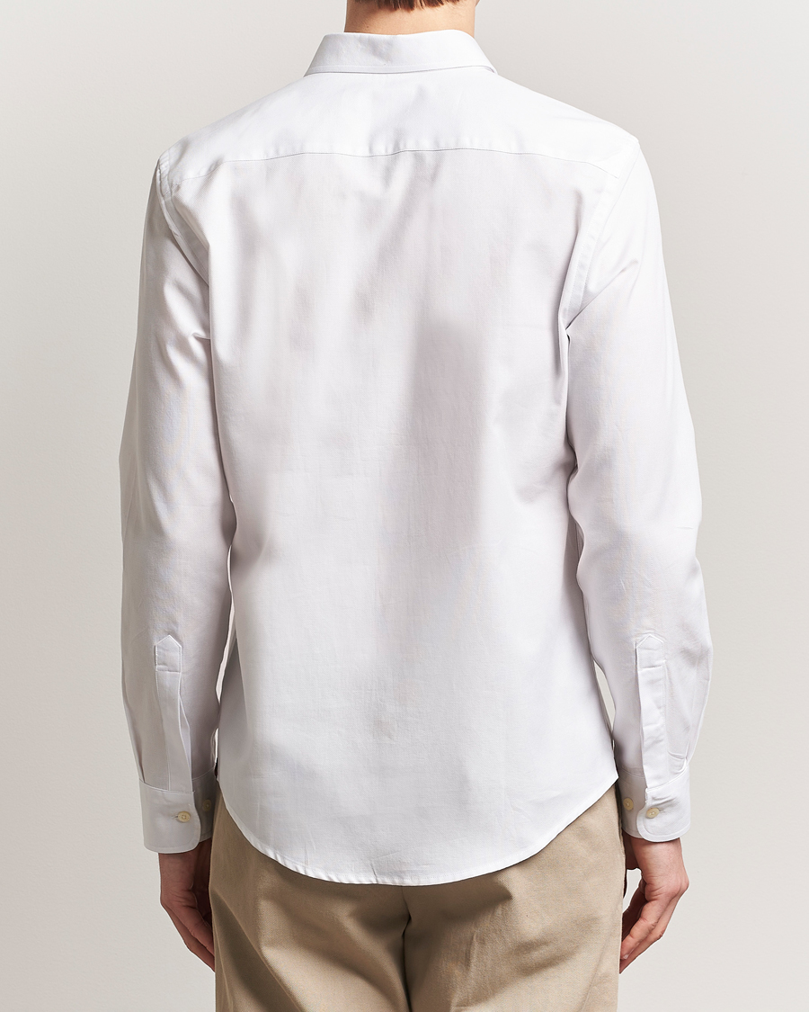 Herren | Hemden | Morris | Slim Fit Structured Shirt White