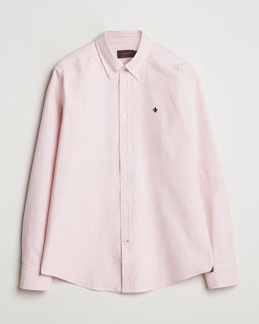 Herren | Hemden | Morris | Douglas Striped Oxford Orange