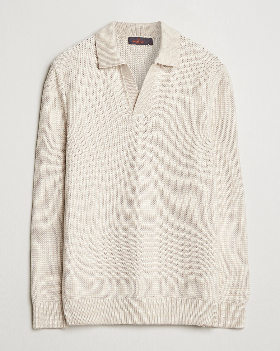 Herren | Poloshirts | Morris | Reeford Resort Polo Off White