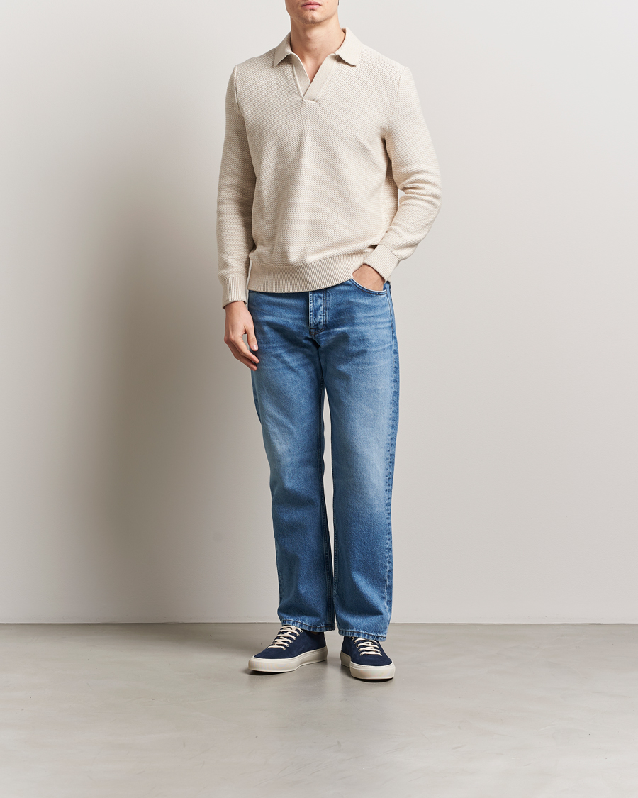 Herren | Poloshirts | Morris | Reeford Resort Polo Off White