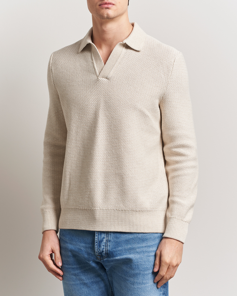 Herren | Poloshirts | Morris | Reeford Resort Polo Off White