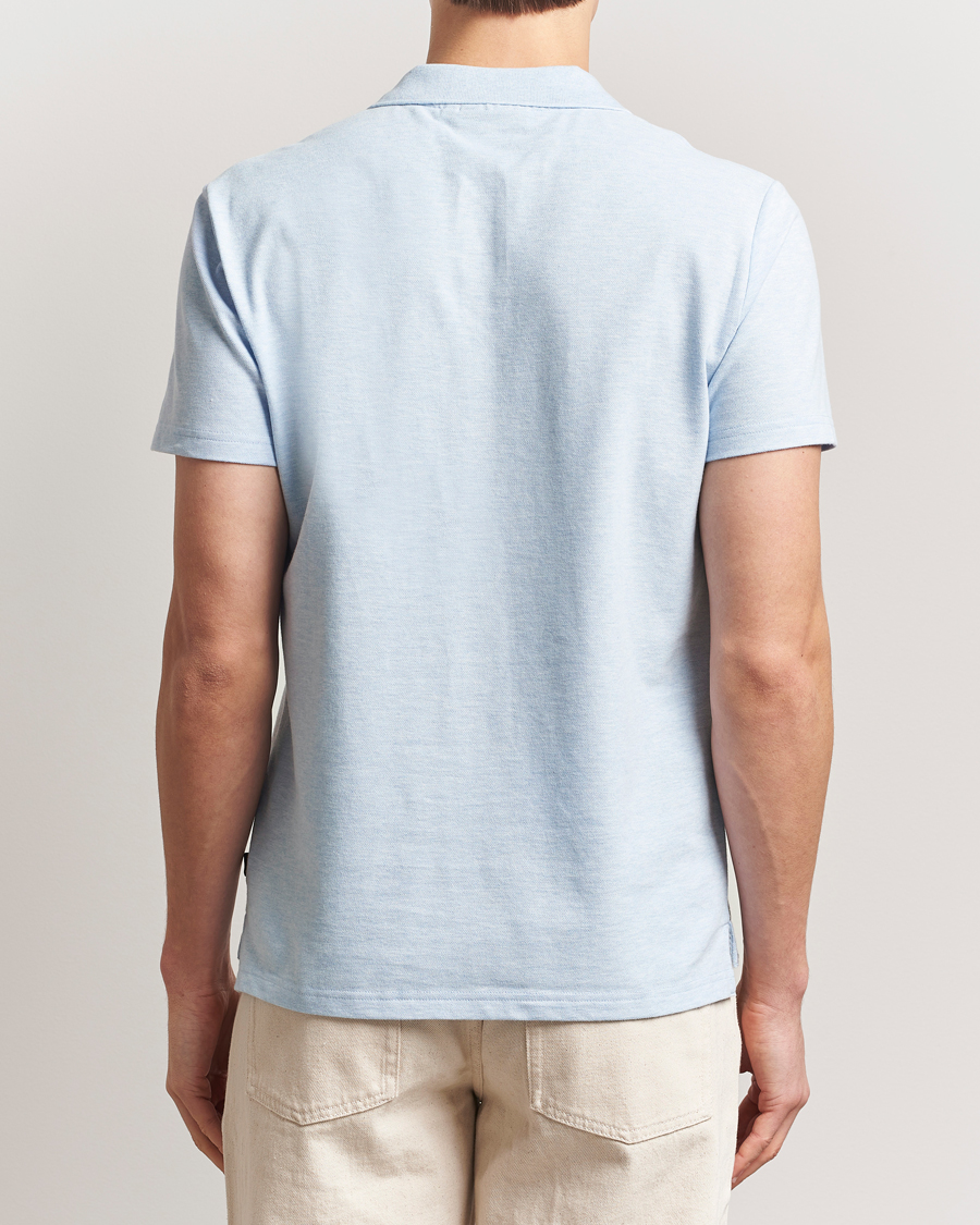 Herren | Poloshirts | Morris | Dylan Pique Shirt Light Blue