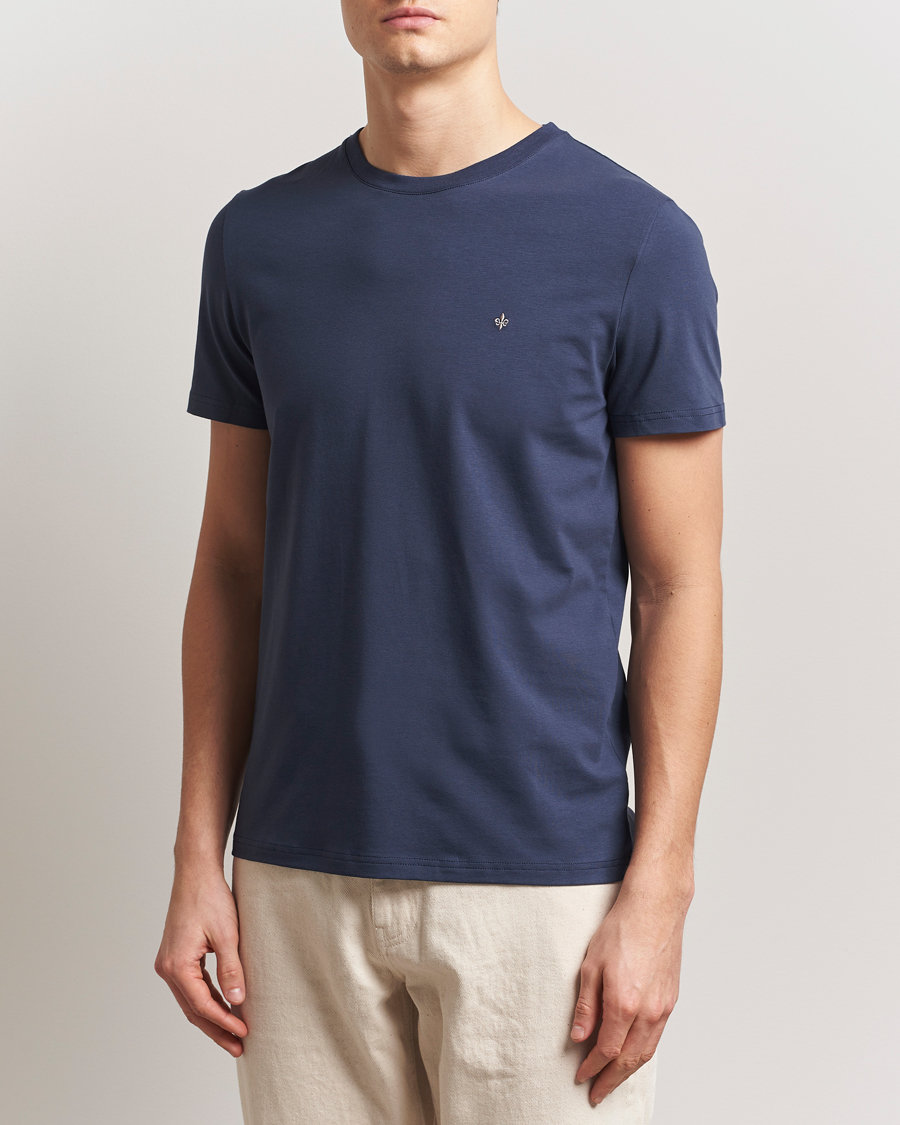 Herren | T-Shirts | Morris | James T-Shirt Dark Blue