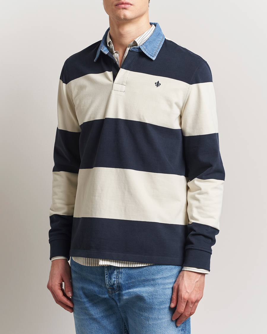 Herren | Pullover | Morris | Harbour Rugger Blue/White