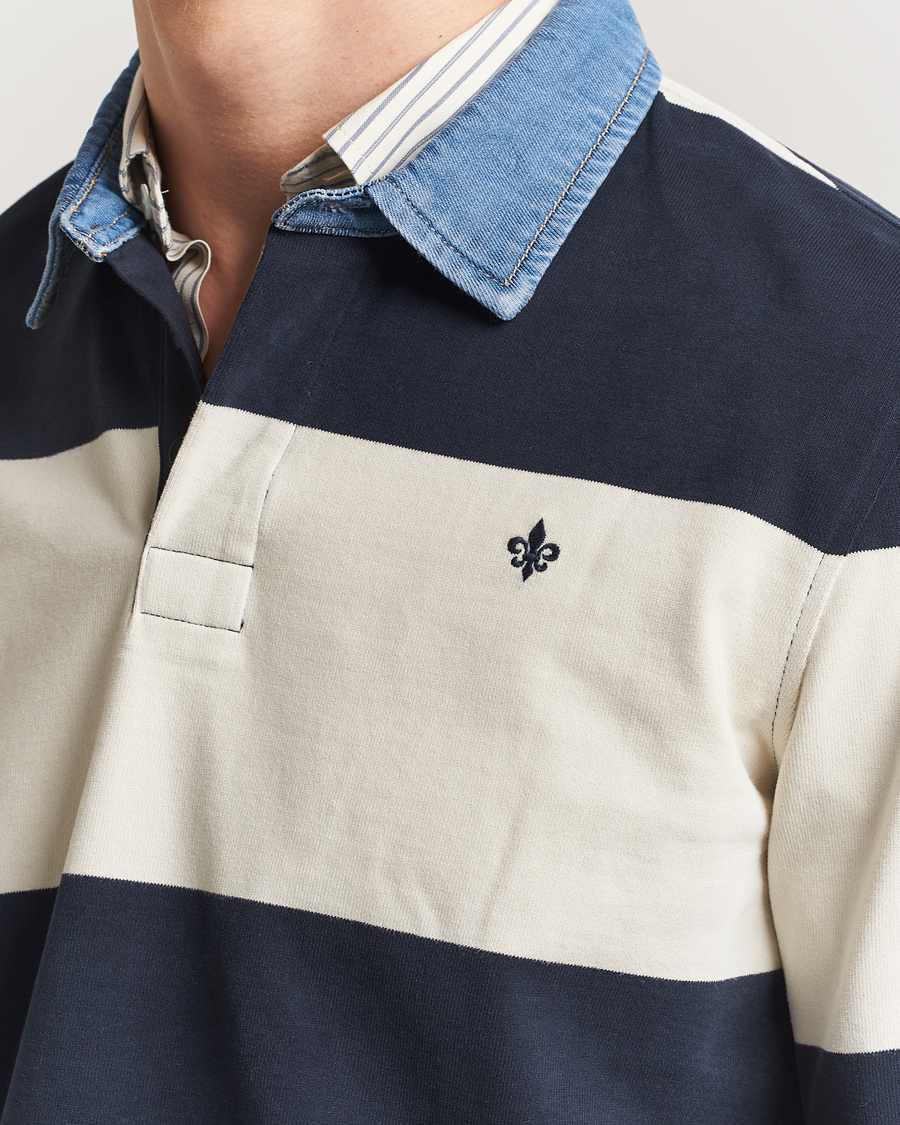 Herren | Pullover | Morris | Harbour Rugger Blue/White