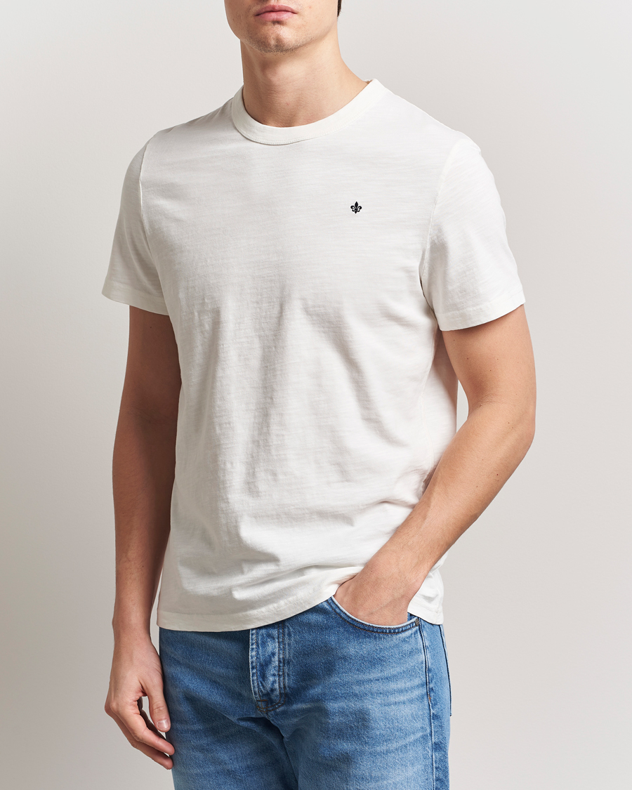 Herren | T-Shirts | Morris | Watson Slub T-Shirt Off White