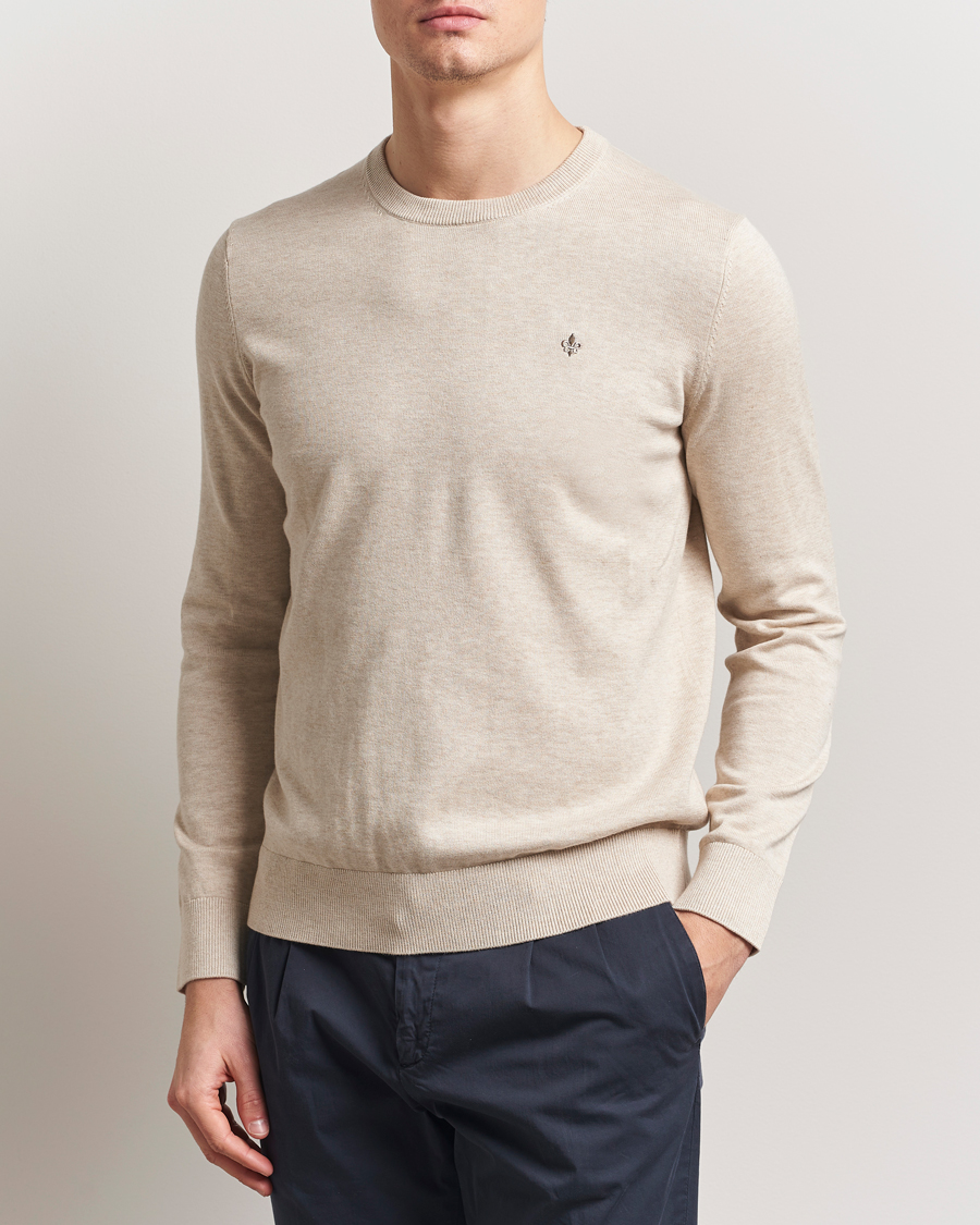 Herren | Pullover | Morris | Riley Cotton O-Neck Khaki