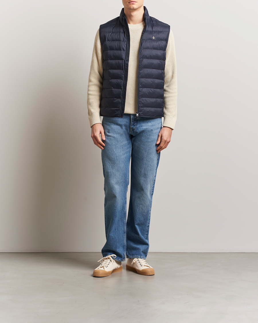 Herren | Westen | Morris | Norfolk Liner Vest Navy