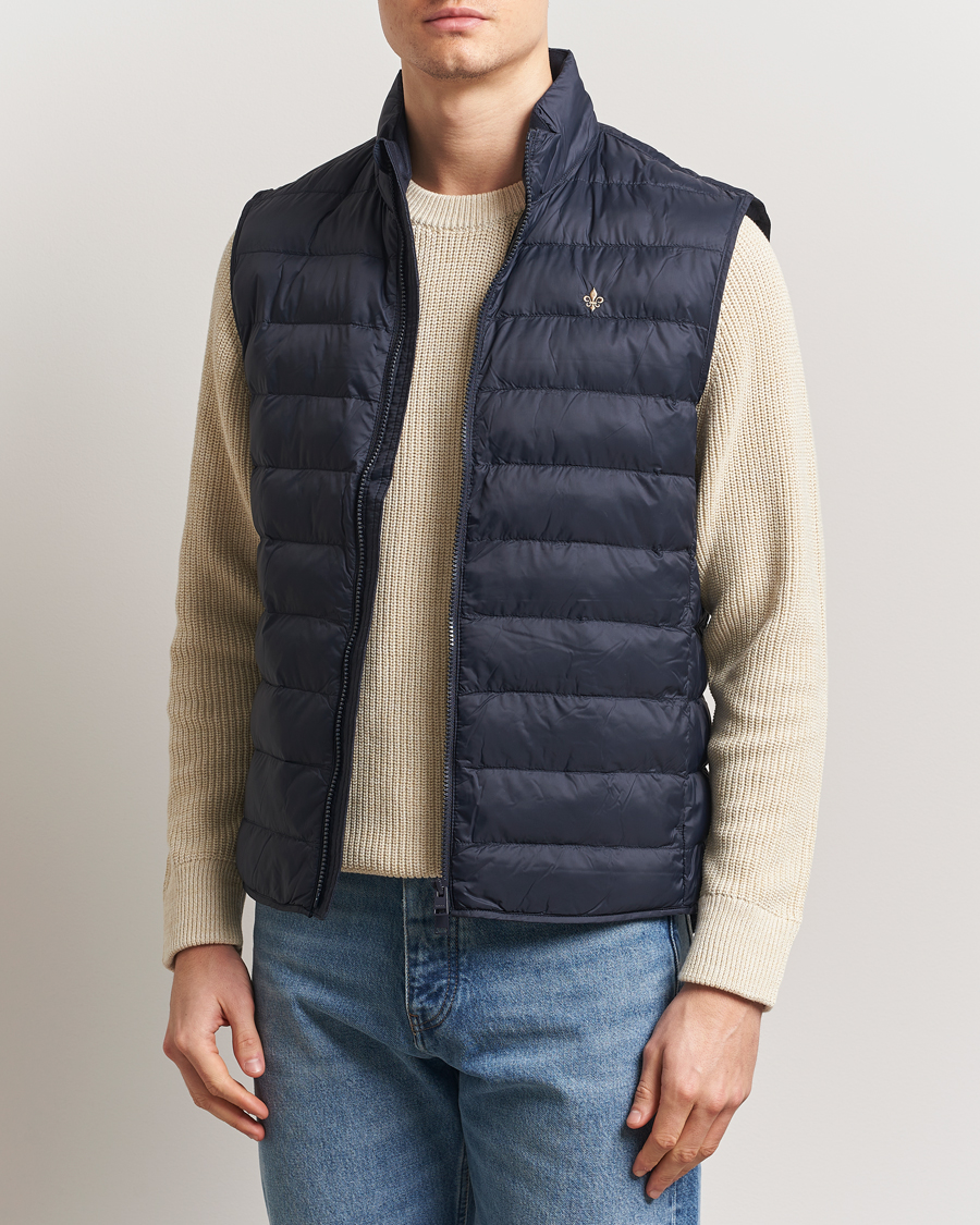 Herren | Westen | Morris | Norfolk Liner Vest Navy