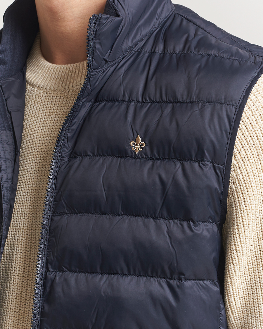 Herren | Westen | Morris | Norfolk Liner Vest Navy