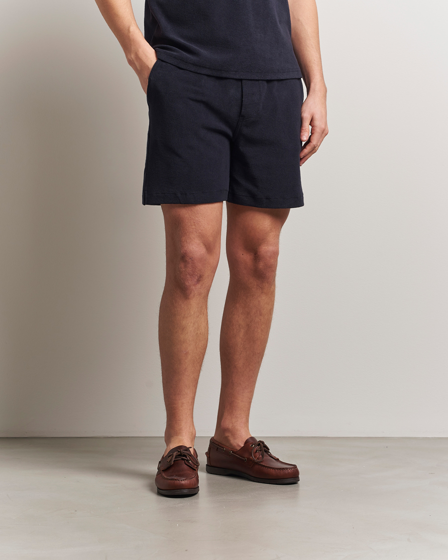 Herren | Shorts | Morris | Delon Terry Shorts Navy