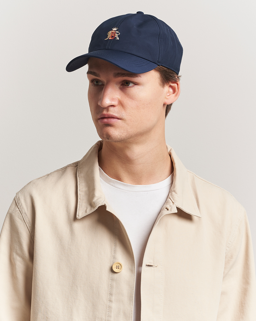 Herren | Baracuta Baracuta Cloth Baseball Cap Navy | Baracuta | Cloth Baseball Cap Navy